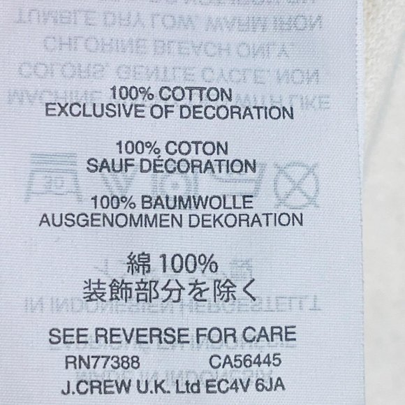 Madewell Queens Graphic Top Ivory Size XXS - Picture 8 of 8